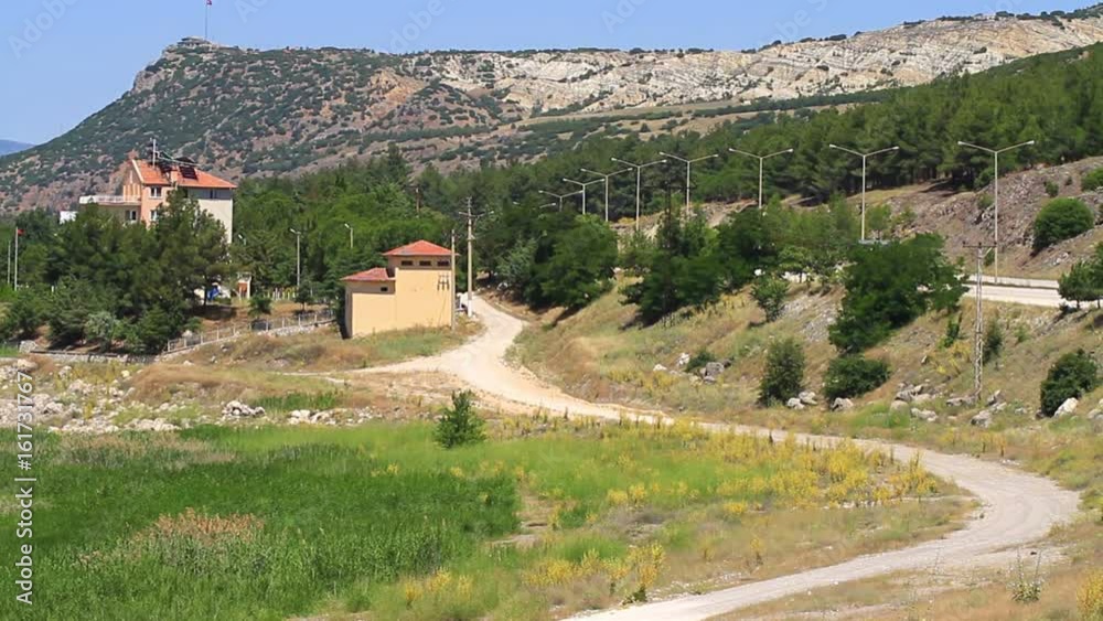 Anatolia, Burdur Country in Turkey. The Burdur Lake basin in Turkeys Mediterranean region has been facing severe environmental damage in the form of increased pollution and a decrease in water volume. Anatolia, Burdur Country in Turkey. The Burdur Lake basin in Turkeys Mediterranean region has been facing severe environmental damage in the form of increased pollution and a decrease in water volume.