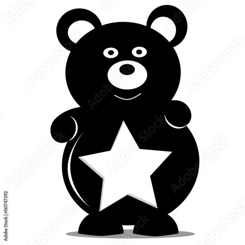 Bär mit Stern