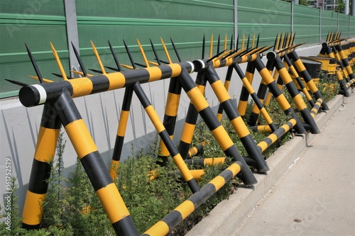 A-Frame portable barricade 