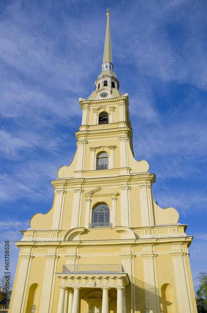 Place of interest of the city of St. Petersburg cathedral of Fortress of apostles Pyotr and Pavel
Place of interest of the city of St. Petersburg cathedral of Fortress of apostles Pyotr and Pavel