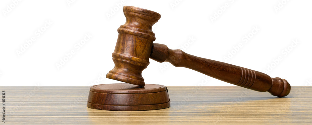 wooden gavel