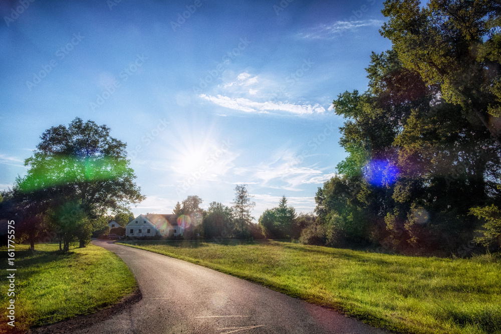 Straße in der Steiermark