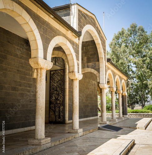 фотографія Church of Mount of Beatitudesat, Sea of Galilee in Israel