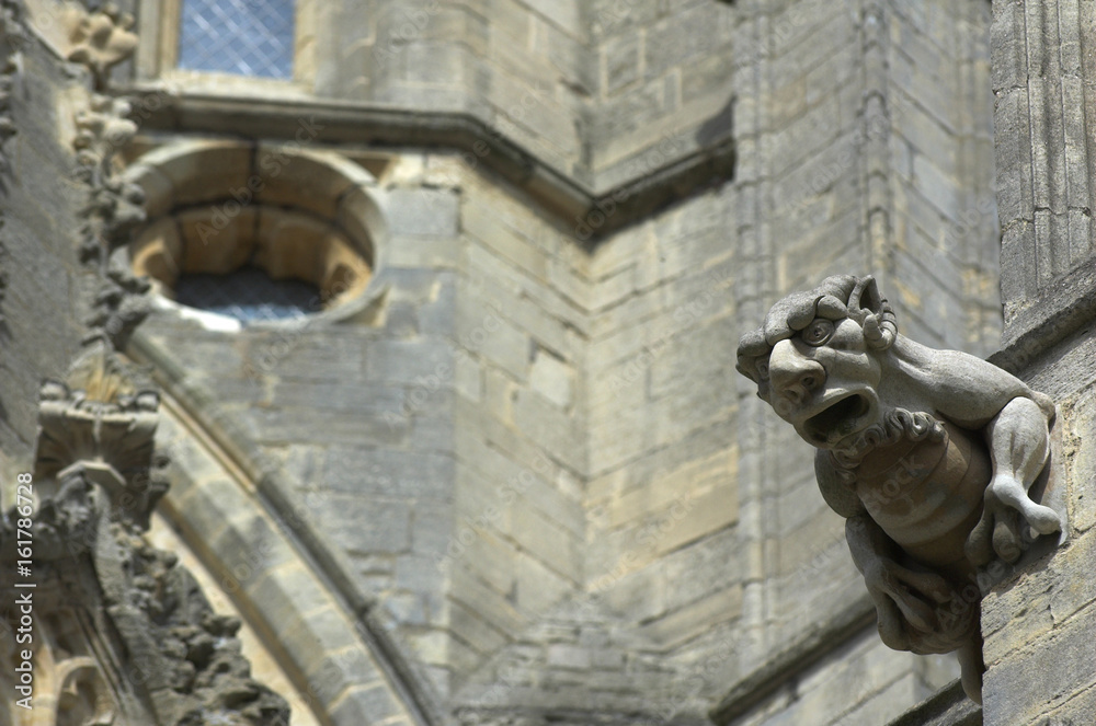Naklejka premium Gargoyle on Ely Cathedral