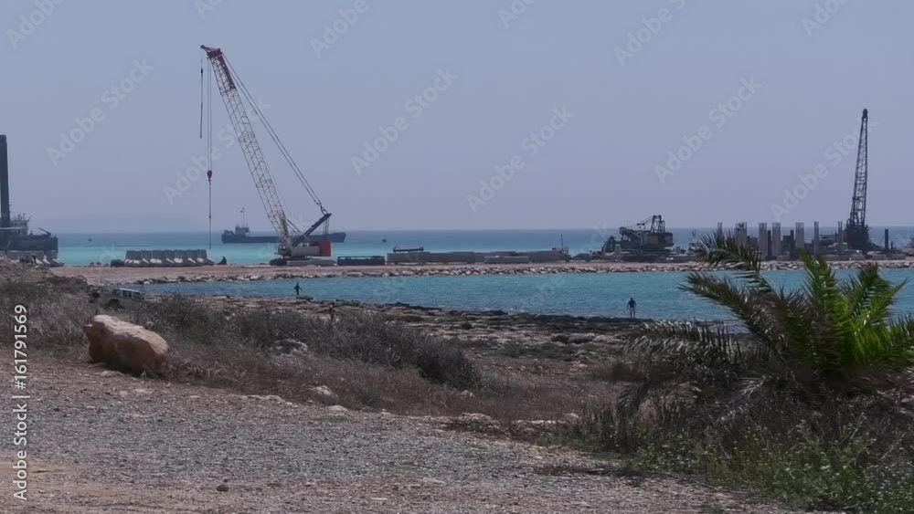 construction of New Ayia Napa Harbor, Cyprus construction of New Ayia Napa Harbor, Cyprus