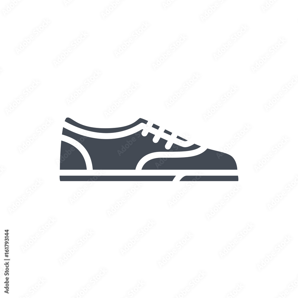 Men shoes sneakers clothes silhouette icon