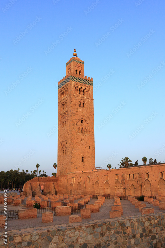 Koutoubia mosque in Marrakech