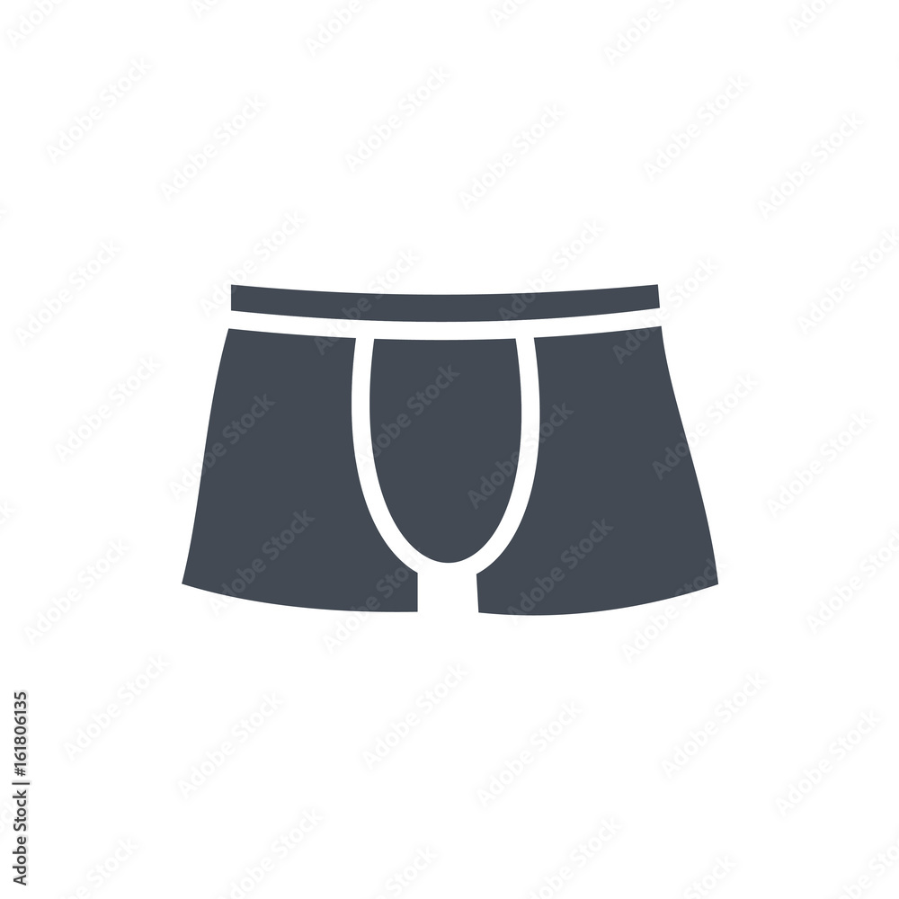 men briefs underwear silhouette icon Stock-Vektorgrafik | Adobe Stock