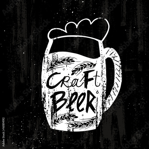 Hand Drawn Craft Beer Template