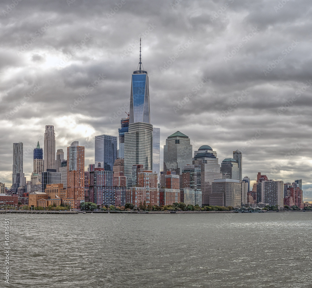 Obraz premium Lower Manhattan in New York City