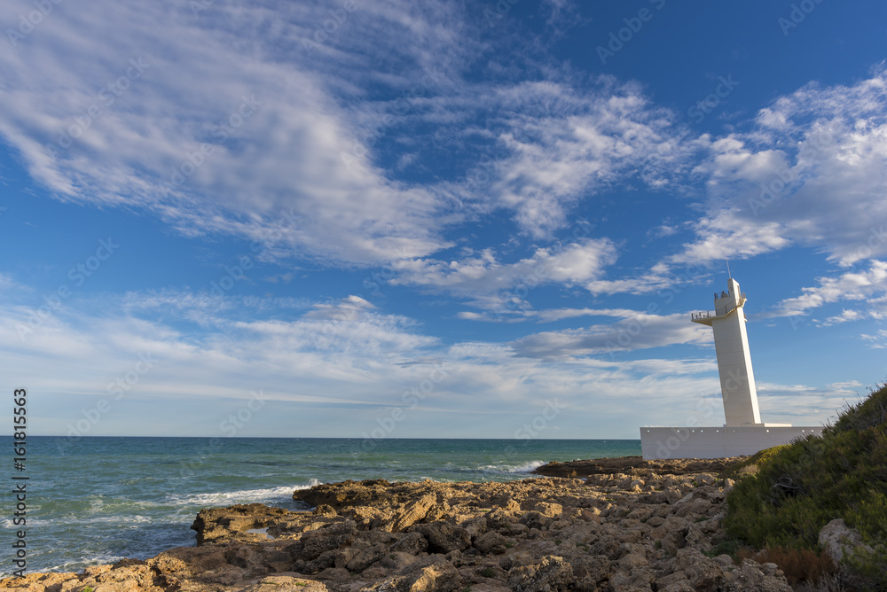 Fototapeta premium Alcocebre lighthouse (Castellon, Spain).