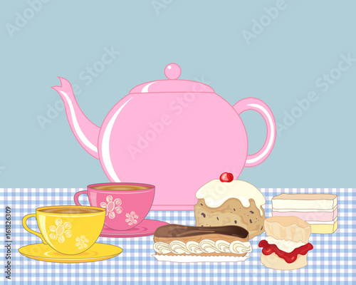 tea and buns