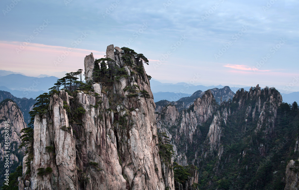 Huangshan Mountain (Yellow Mountains) in Anhui Province, China