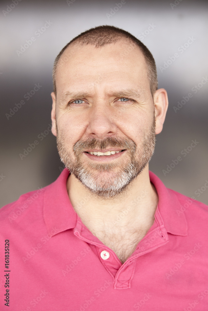 Obraz premium Portrait of casual man
