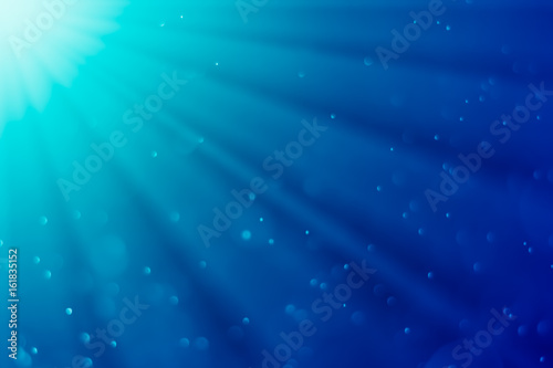 bokeh background turquoise blue