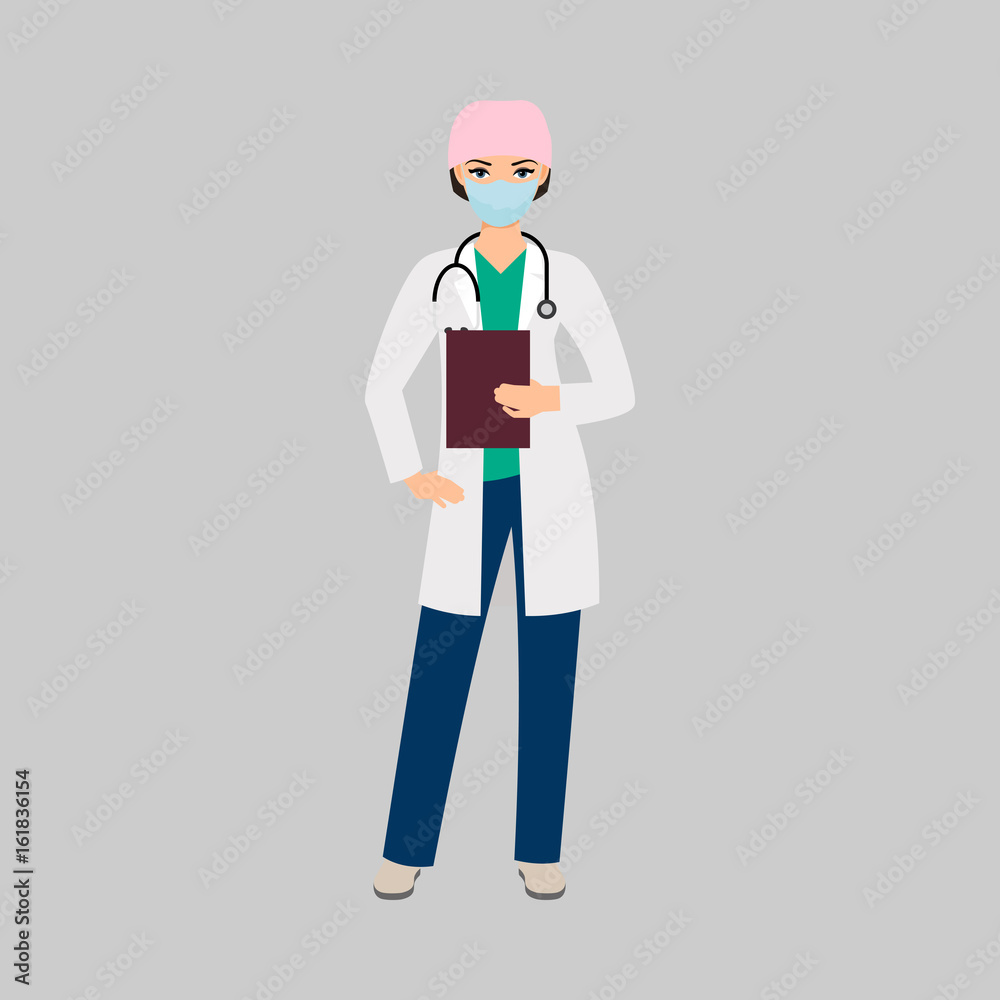 Female character of toxicologist