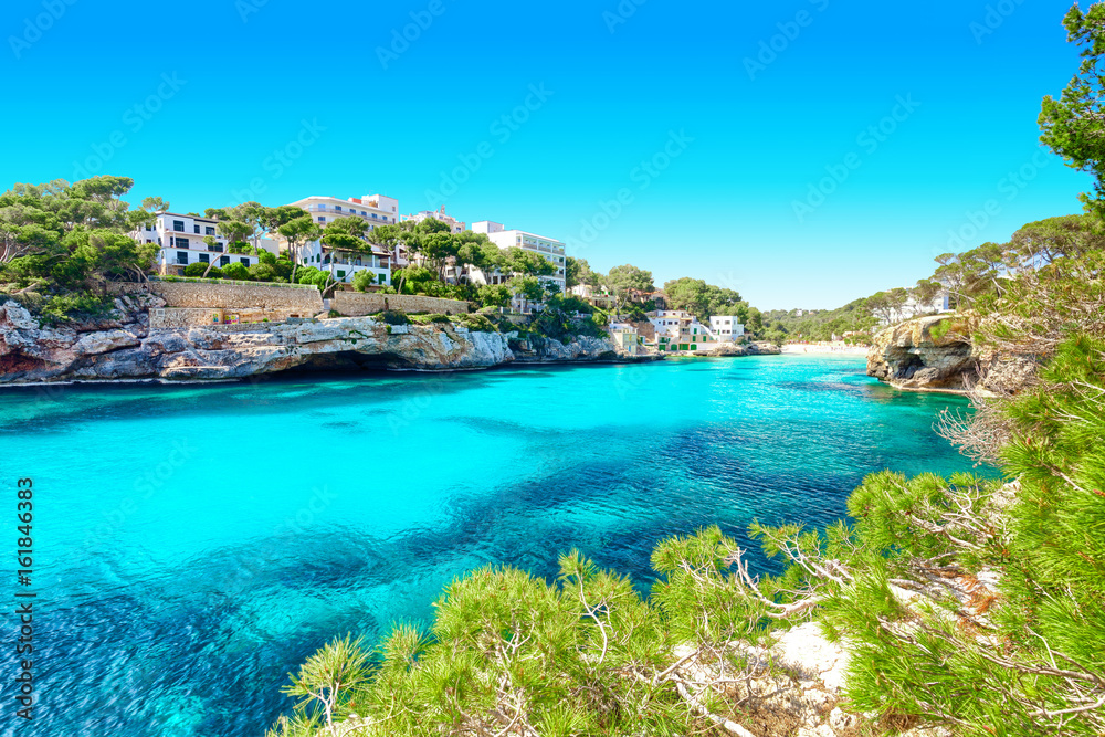 Cala Santanyi, Mallorca, Majorca, Spanien, Mittelmeer