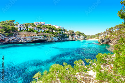 Cala Santanyi, Mallorca, Majorca, Spanien, Mittelmeer