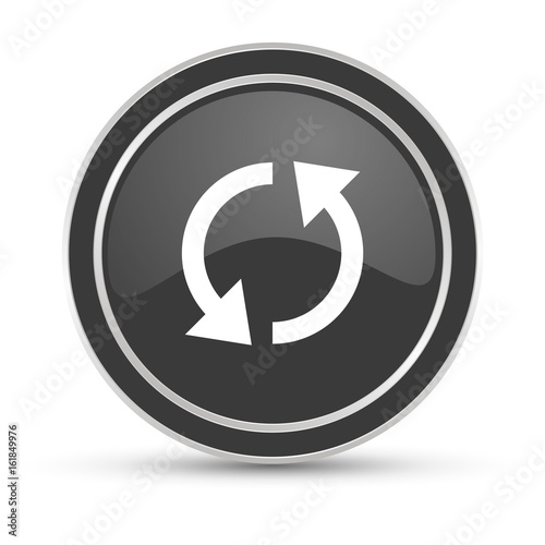 Schwarzer Button - Synchronisation