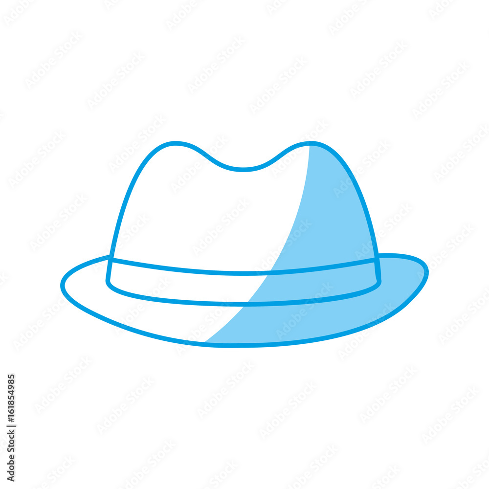 hat icon over white background vector illustration hat icon over white background vector illustration