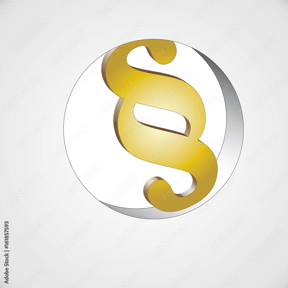 Naklejka premium Paragraph rund