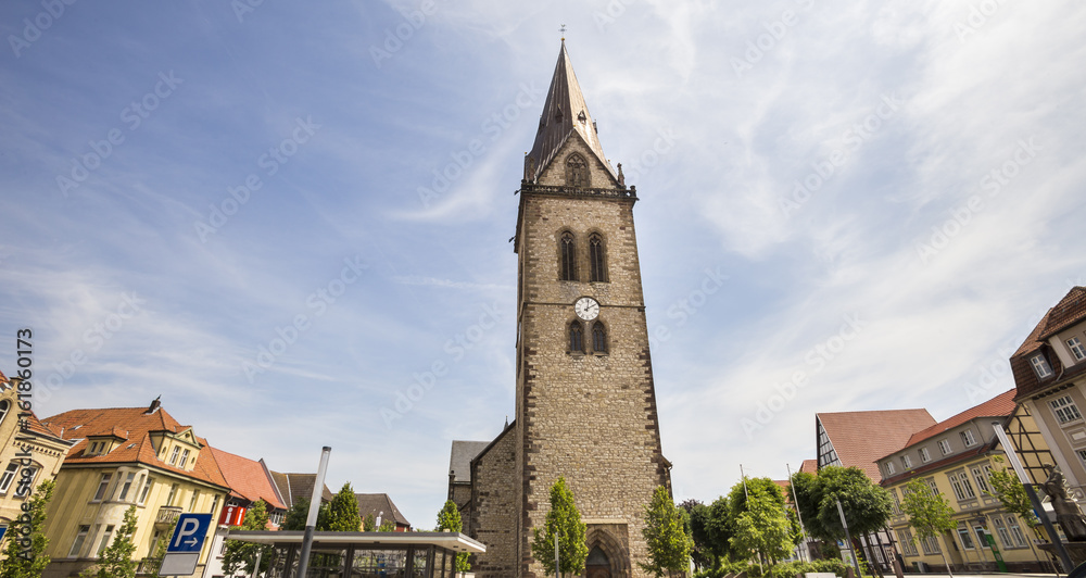 historic town warburg germany
