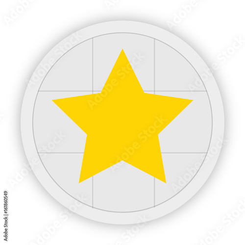 Icon Schaltfläche - Stern