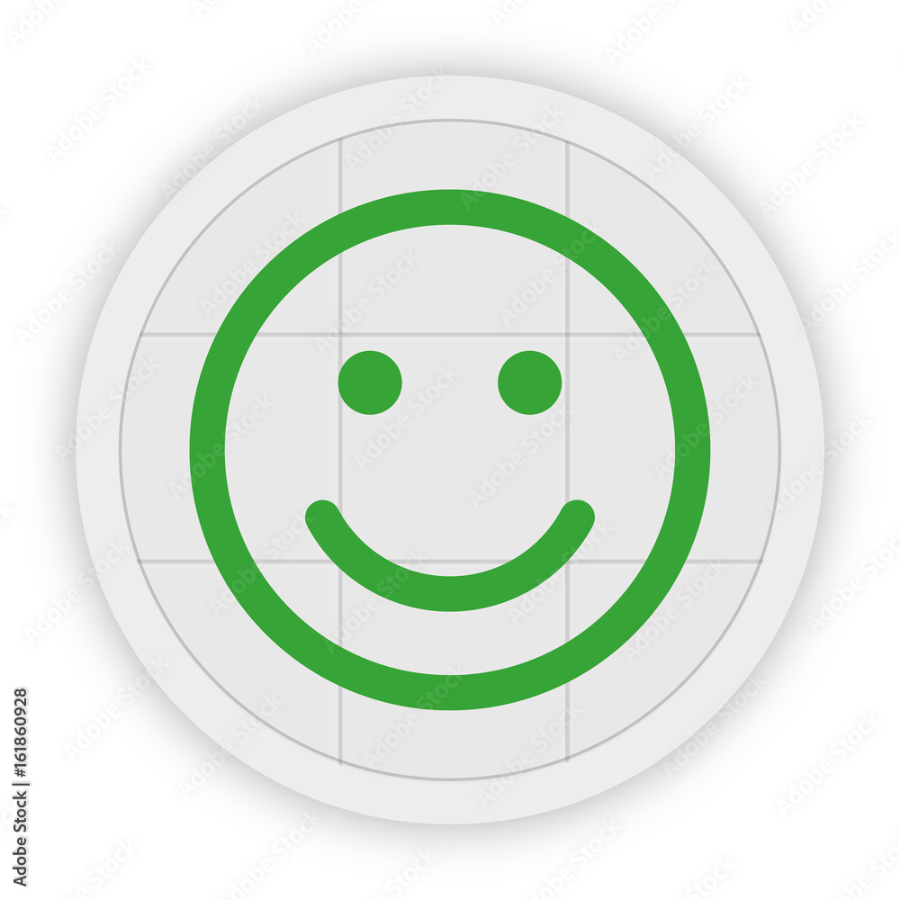 Icon Schaltfläche - Glücklicher Smiley Icon Schaltfläche - Glücklicher Smiley