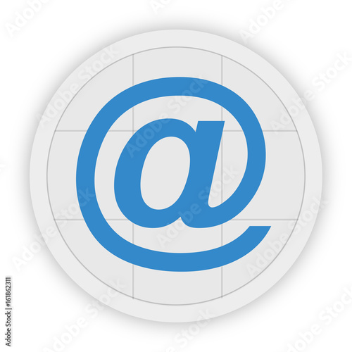 Icon Schaltfläche - At Zeichen - Email
