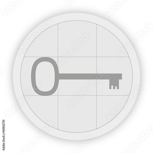 Icon Schaltfläche - Schlüssel