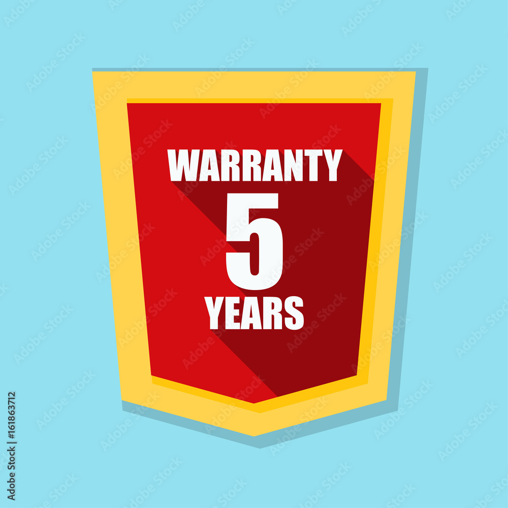 5 years warranty shield