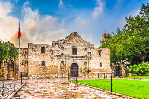 Fotografia The Alamo in San Antonio, Texas, USA.
