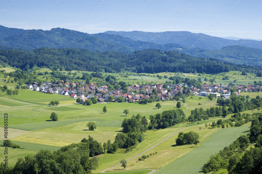 the village Sexau in Germany