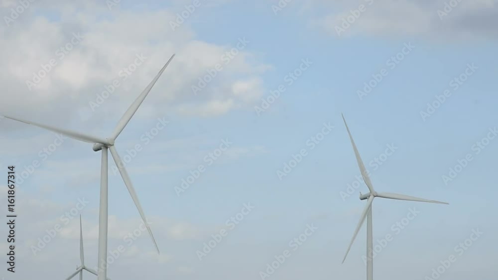 wind turbines rotation,green energy, alternative power wind turbines rotation,green energy, alternative power