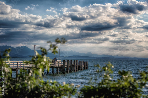NATUR - Dampfersteg am Chiemsee