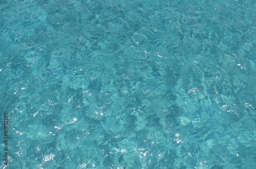 Turquoise sea water