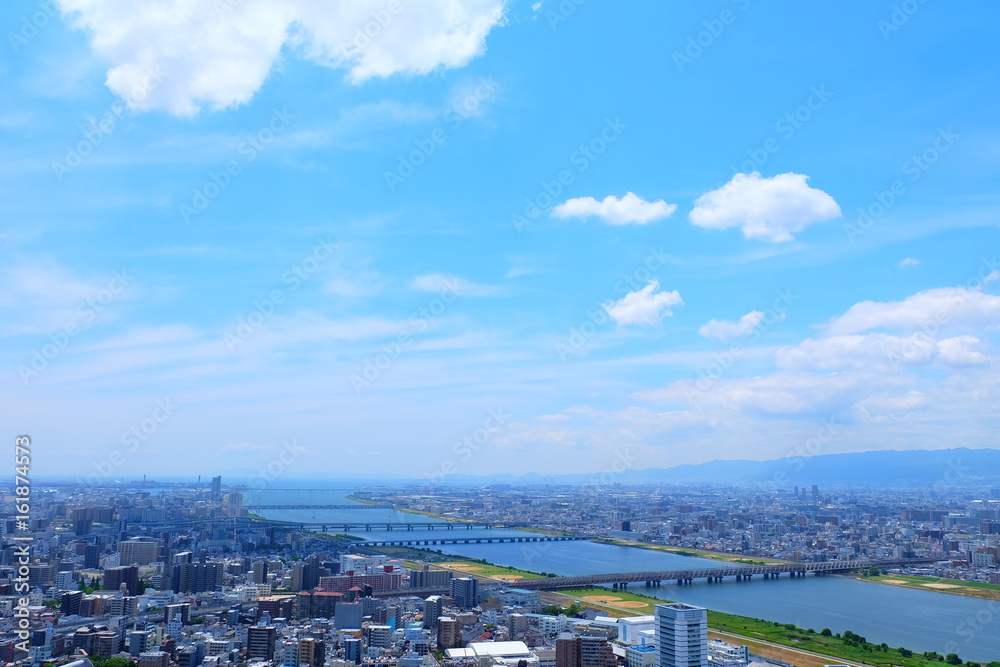 大阪の都市風景
