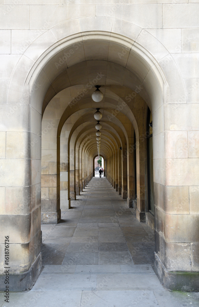 Archway with arch columns Archway with arch columns