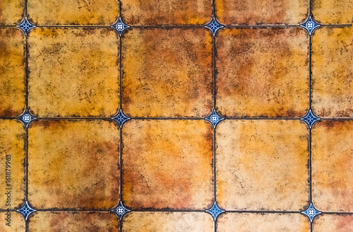 Tiles on the floor