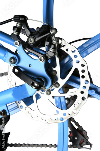 Mechanical disc brake, isolated