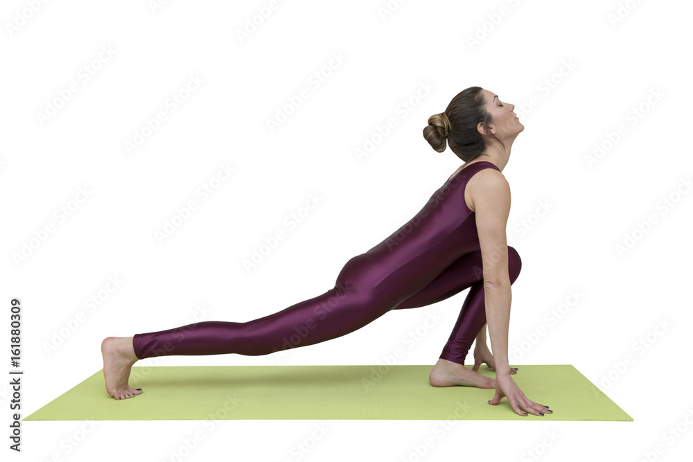 Woman practicing yoga Woman practicing yoga