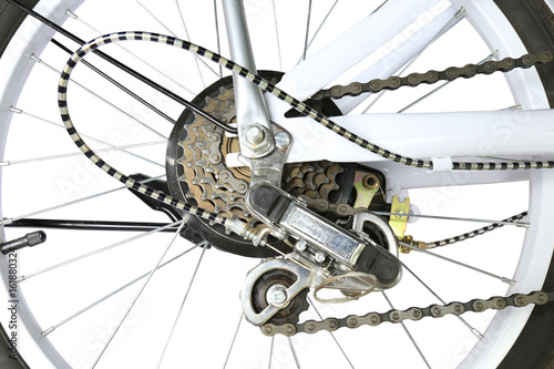 Bike Gear Shifting System, Isolated