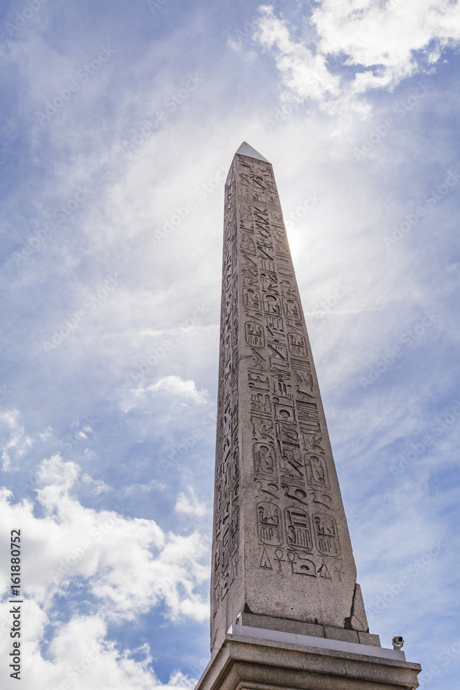 Luxor Obelisk at Place de la Concorde in Paris