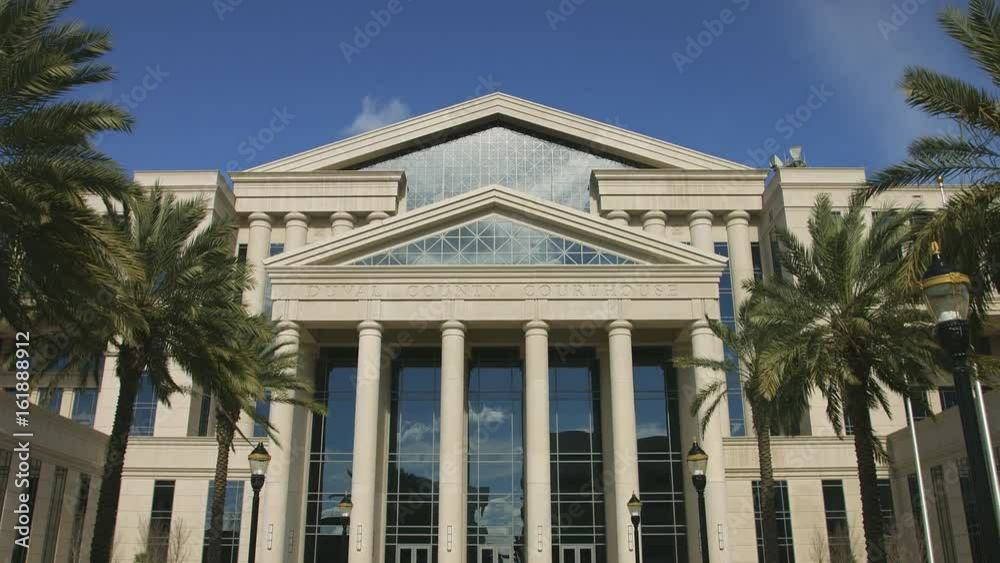 Front of Jacksonville, Florida, Duval County Courthouse Front of Jacksonville, Florida, Duval County Courthouse