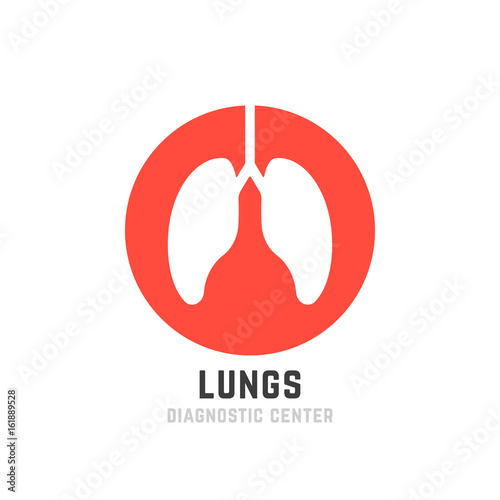 red lungs diagnostic center logo