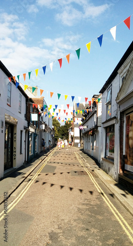 Sunny street photo