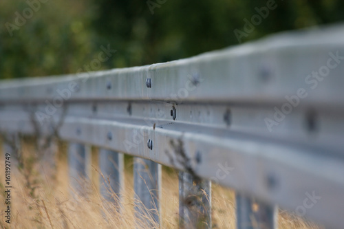 Leitplanke Autobahn landstraße straße