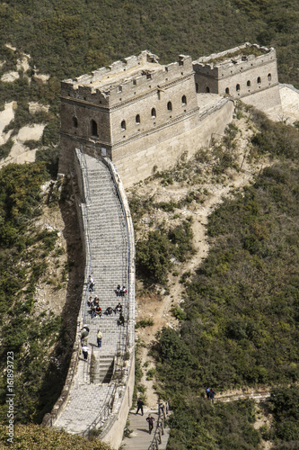 Watchtower at the Wild West section of the Great Wall , Badeling, China © William