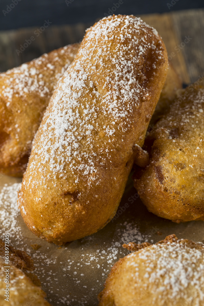 Homemade Deep Fried Yellow Sponge Snack Cakes Homemade Deep Fried Yellow Sponge Snack Cakes