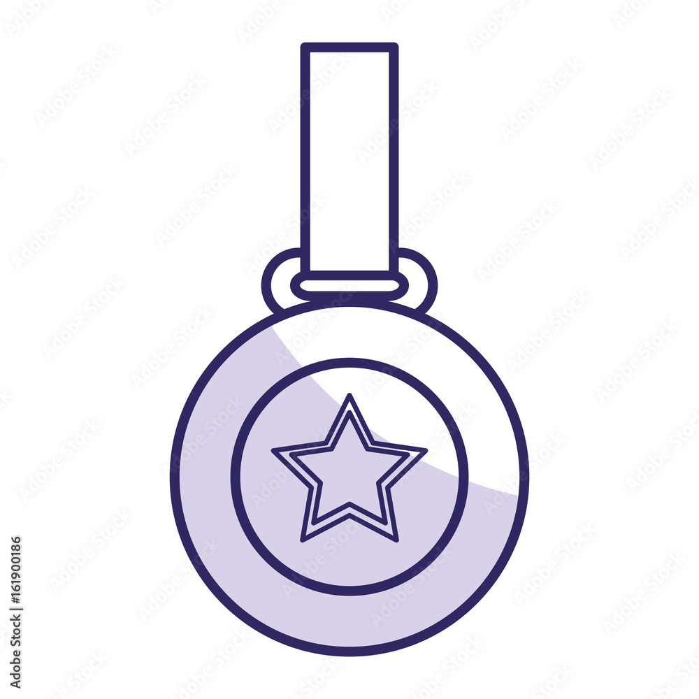 champion medal with star vector illustration design champion medal with star vector illustration design